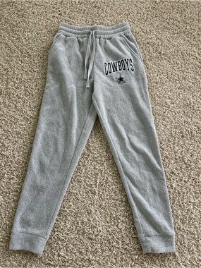 NFL Men’s Small Dallas Cowboys Gray Pajama Pants